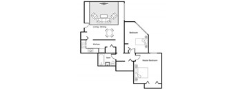 1 Bed with Den High Rise