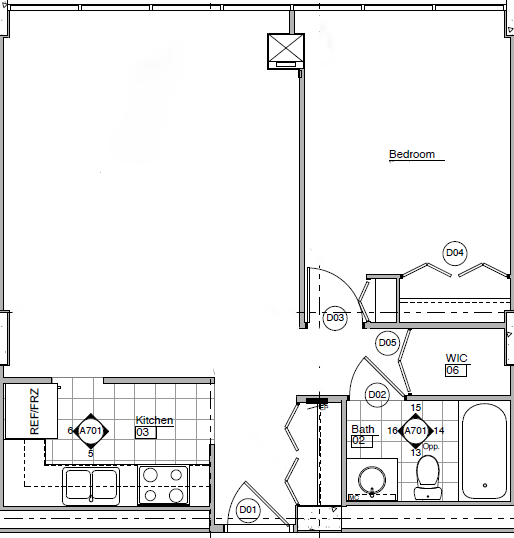 1 Bedroom - Standard