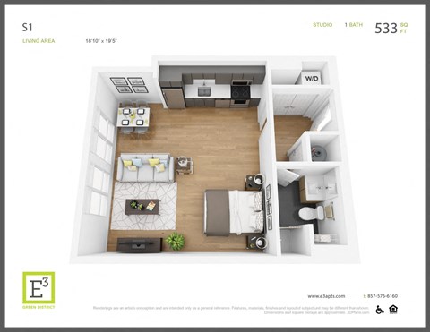 75 Brainerd Rd, Studio-2 Beds Apartment for Rent - Photo Gallery 22