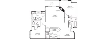 Lofts - 2 Bed, 2 Bath Augusta