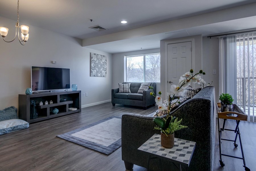 New Carpet at Carisbrooke at Manchester Apartments, New Hampshire