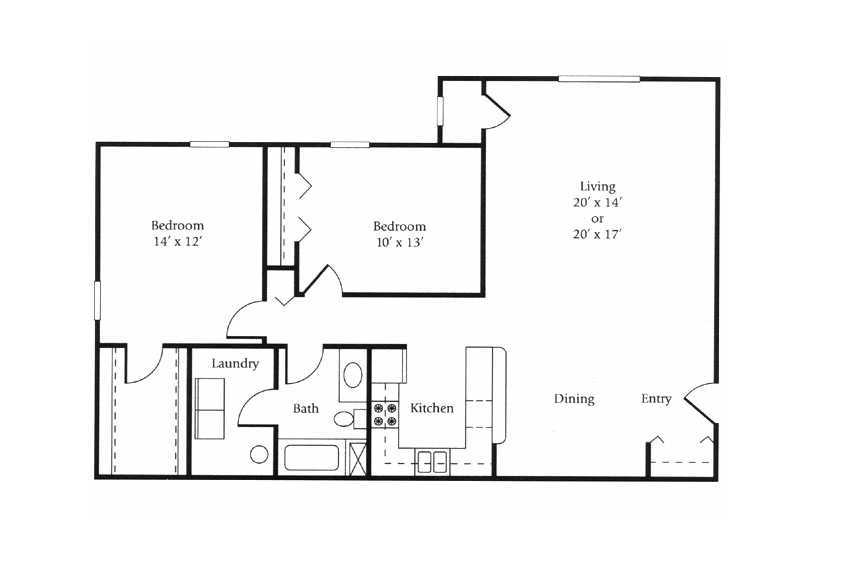 The Clipper Floor Plan 1