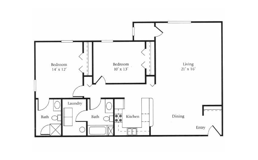 The Windjammer Floor Plan 4
