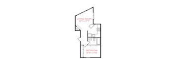 995 Hill Street - One Bedroom