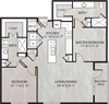 B3 Floorplan B3 Floorplan at Dwell at Legacy