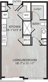 E1 Floorplan E1 Floorplan at Dwell at Legacy