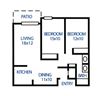 Two Bedroom, One Bath