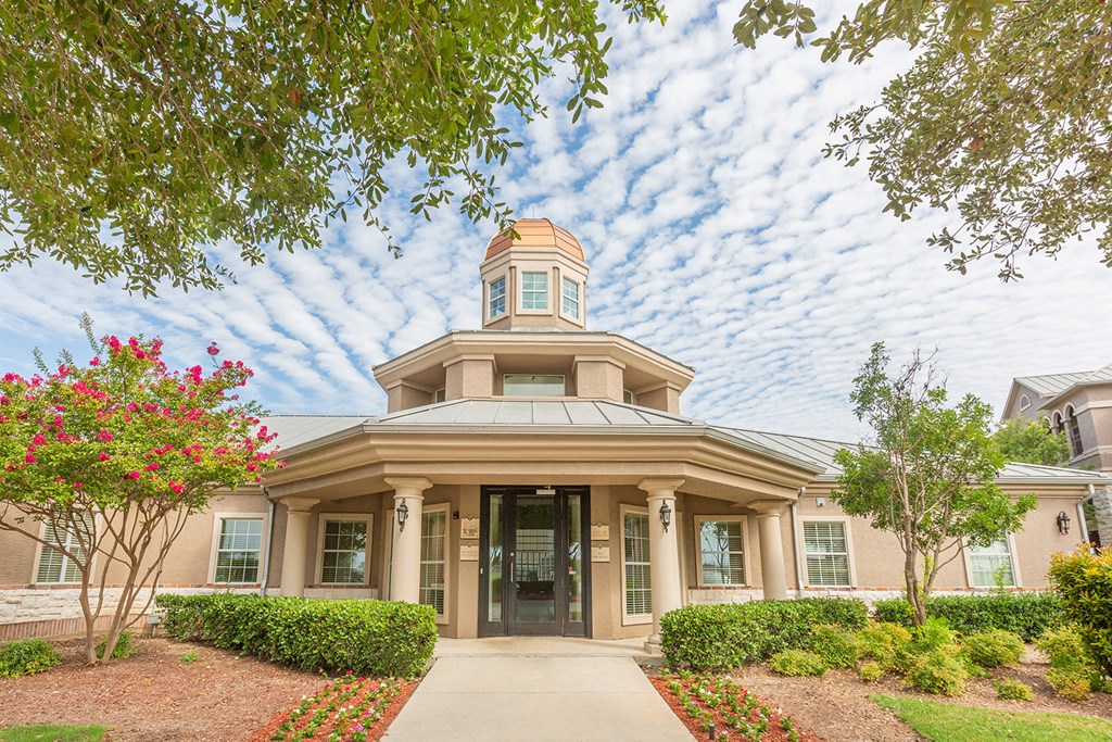 a building with a clock tower on top of it