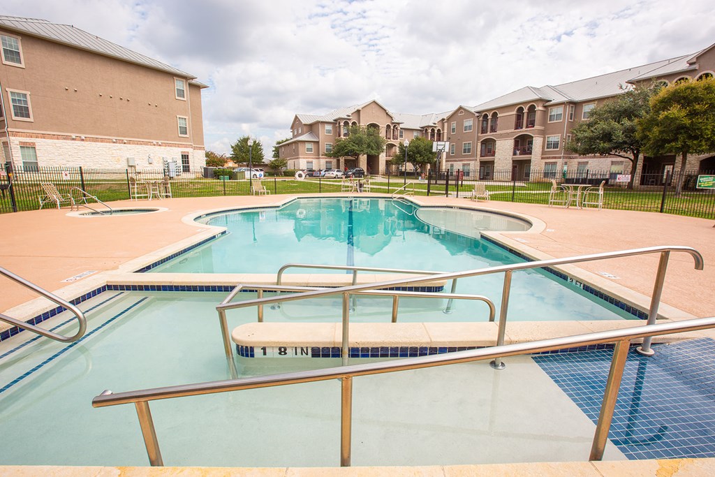 our apartments have a resort style swimming pool