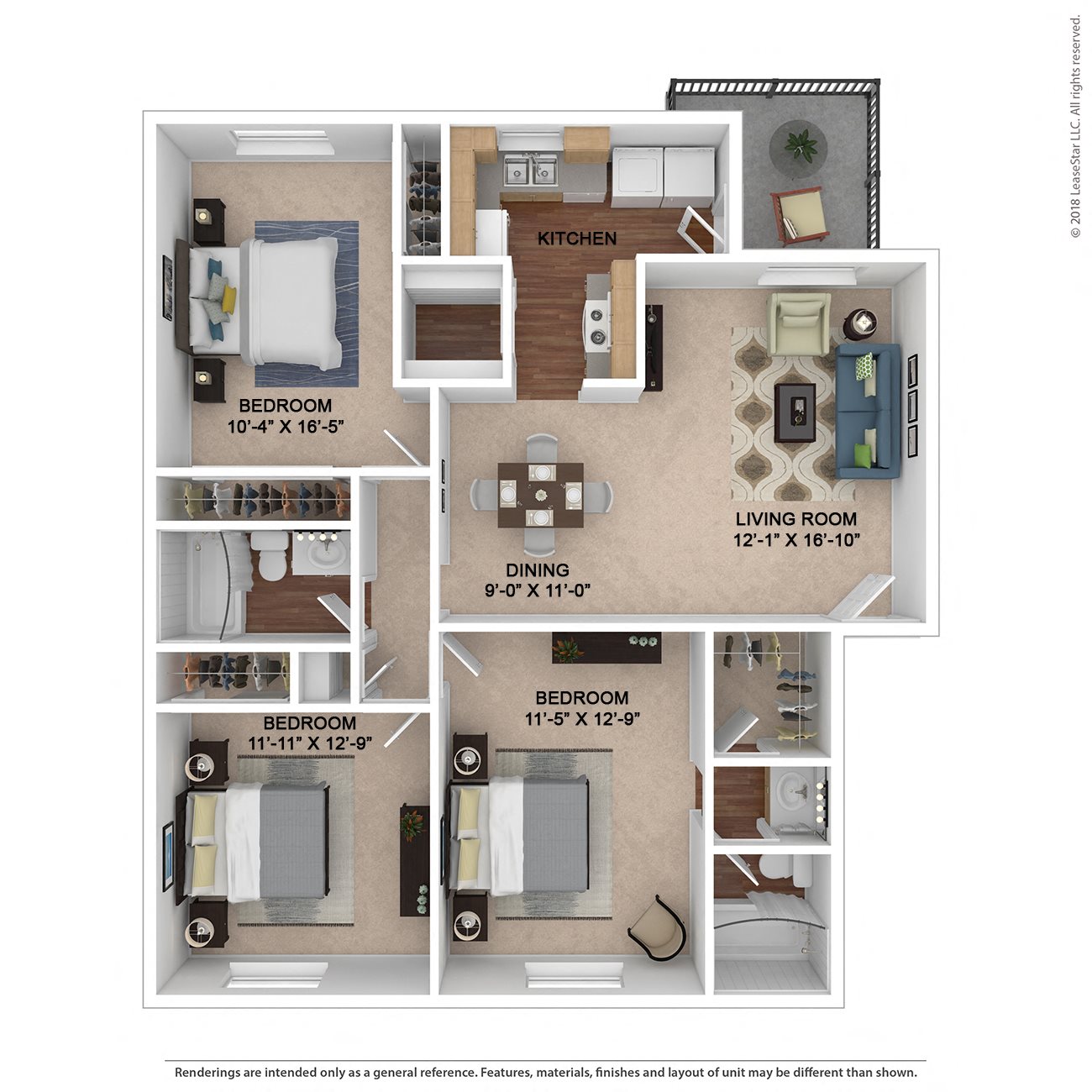 The Franklin Floor Plan 4