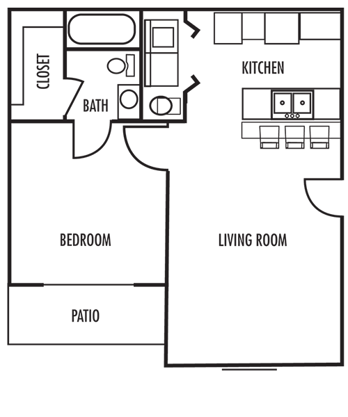 Arbor Glen A1 Arbor Glen Apartments, Eden, North Carolina, NC