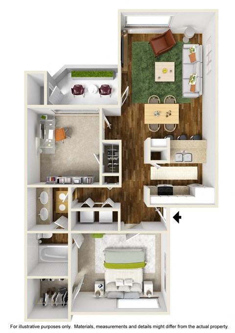 1720 Valley View Ln. 1-2 Beds Apartment for Rent - Photo Gallery 22