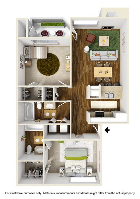 1720 Valley View Ln. 1-2 Beds Apartment for Rent - Photo Gallery 23