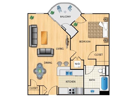 909 W. Temple Street Studio-3 Beds Apartment for Rent - Photo Gallery 21