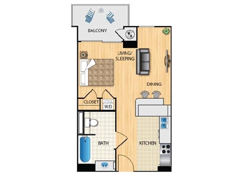 909 W. Temple Street Studio-3 Beds Apartment for Rent - Photo Gallery 18