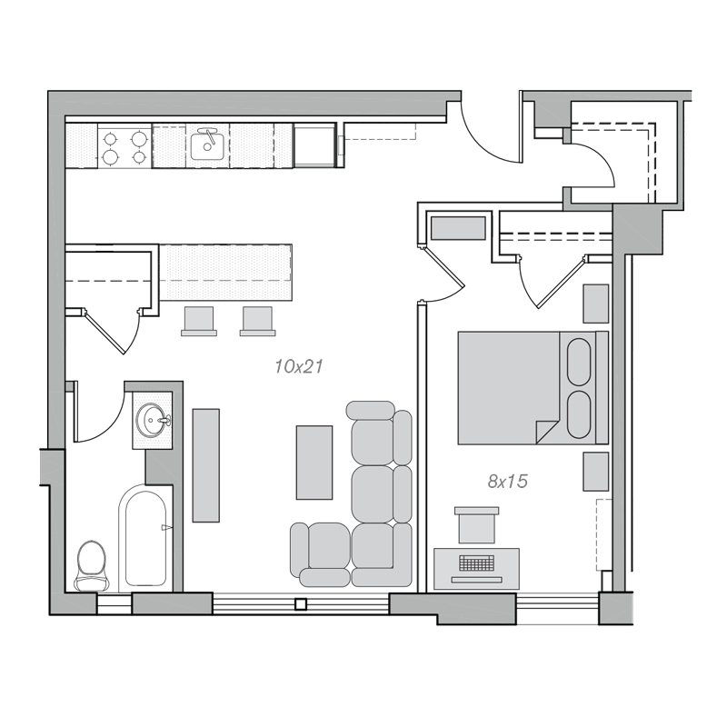 657-Square-Foot-One-Bedroom-Floorplan-Available-For-Rent-Embassy-Tower