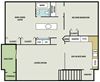 Two Bed One Bath Townhouse