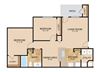 Hyannis Sound Floor Plan Hyannis Sound Floor Plan, at Landings Apartments, The, 10215 Cape Cod Landing, Bellevue, 68123