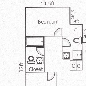 2 Bed, 2 Bath A