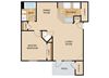 The Vista Floor Plan The Vista Floor Plan, at The Vue, 2882 Comstock, Bellevue, Nebraska