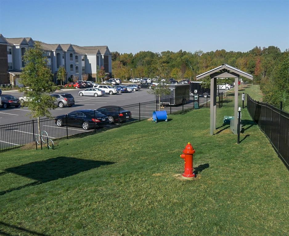 spacious parking lot