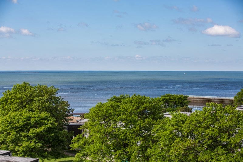 Scenic view of The Sound.