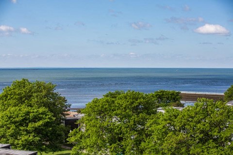 Scenic view of The Sound.
