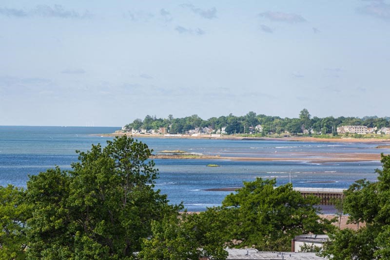 Balcony views of The Sound.