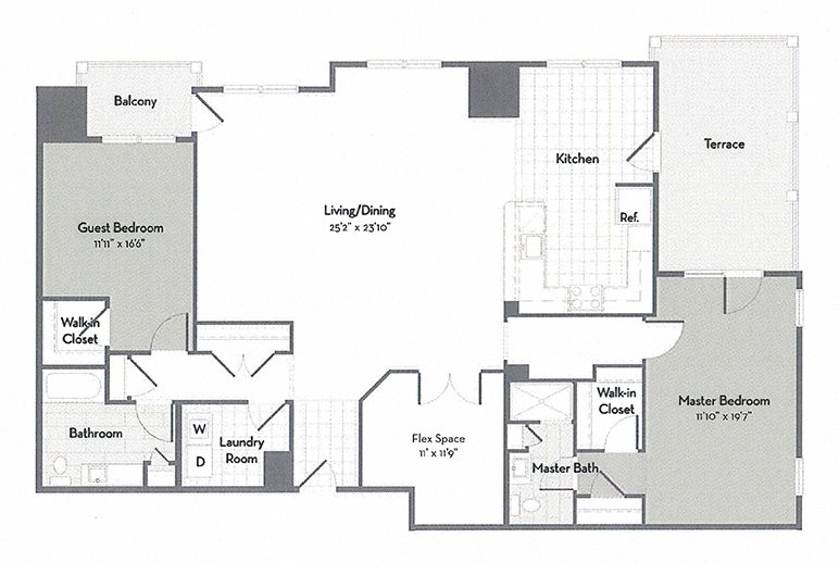 Penthouse C6-M Floor Plan 7