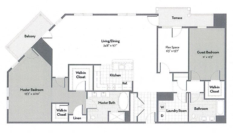 Penthouse C8-M Floor Plan 9