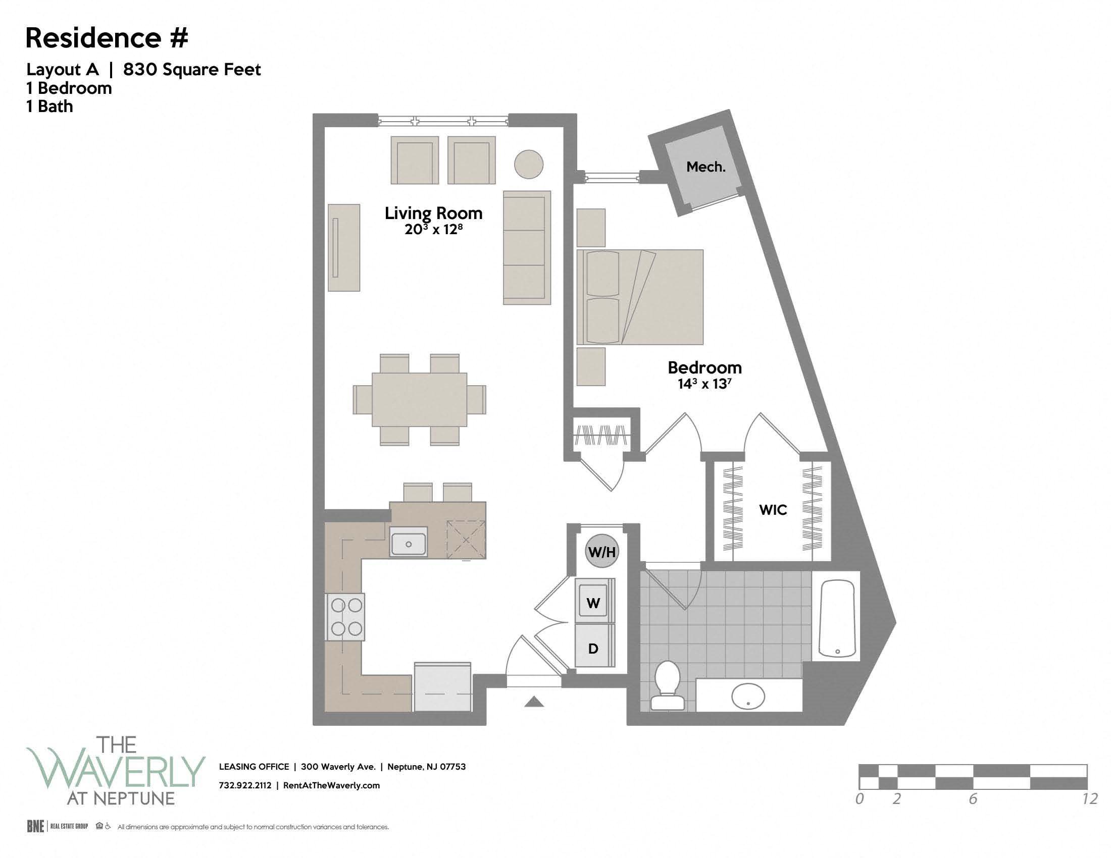 Layout A Floor Plan 1