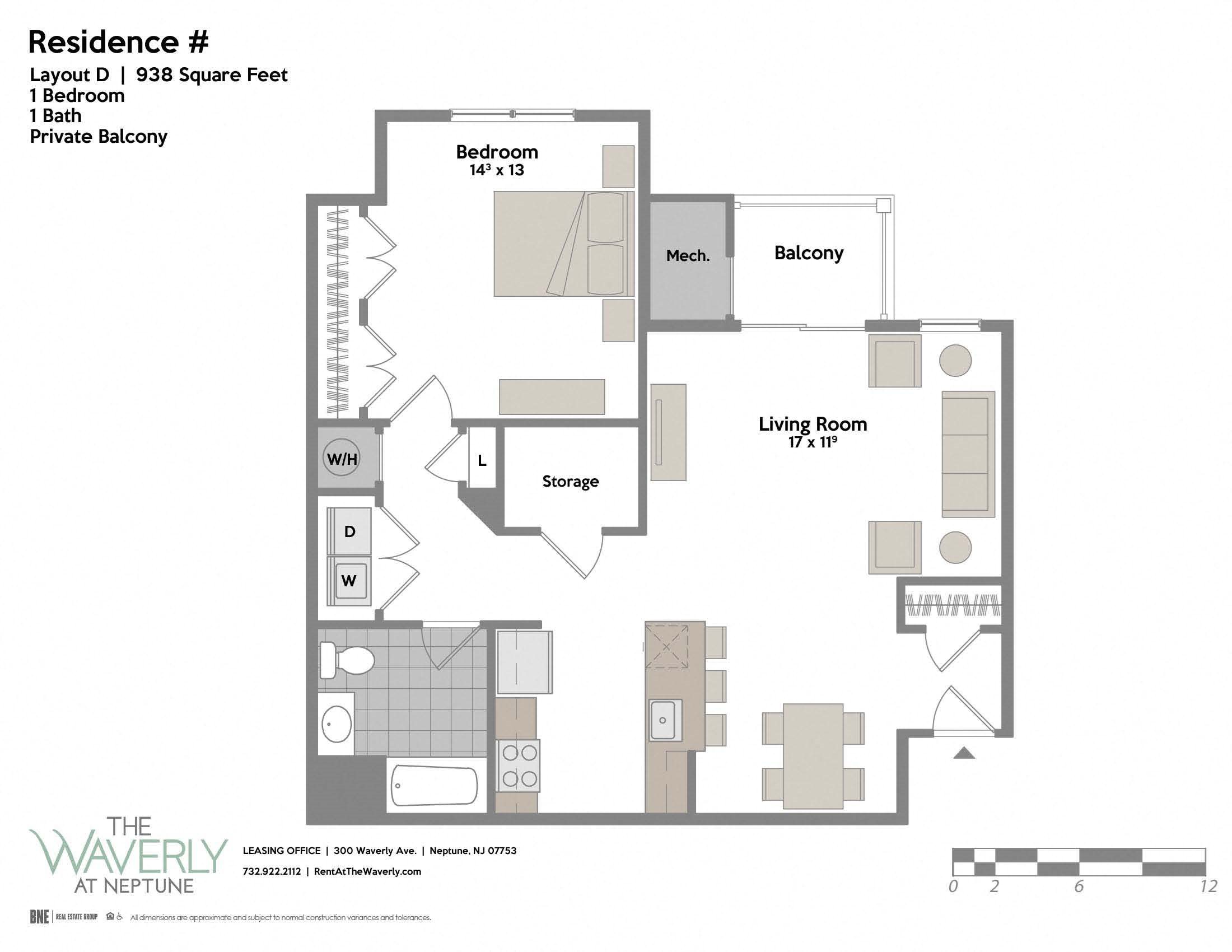 Layout D Floor Plan 3