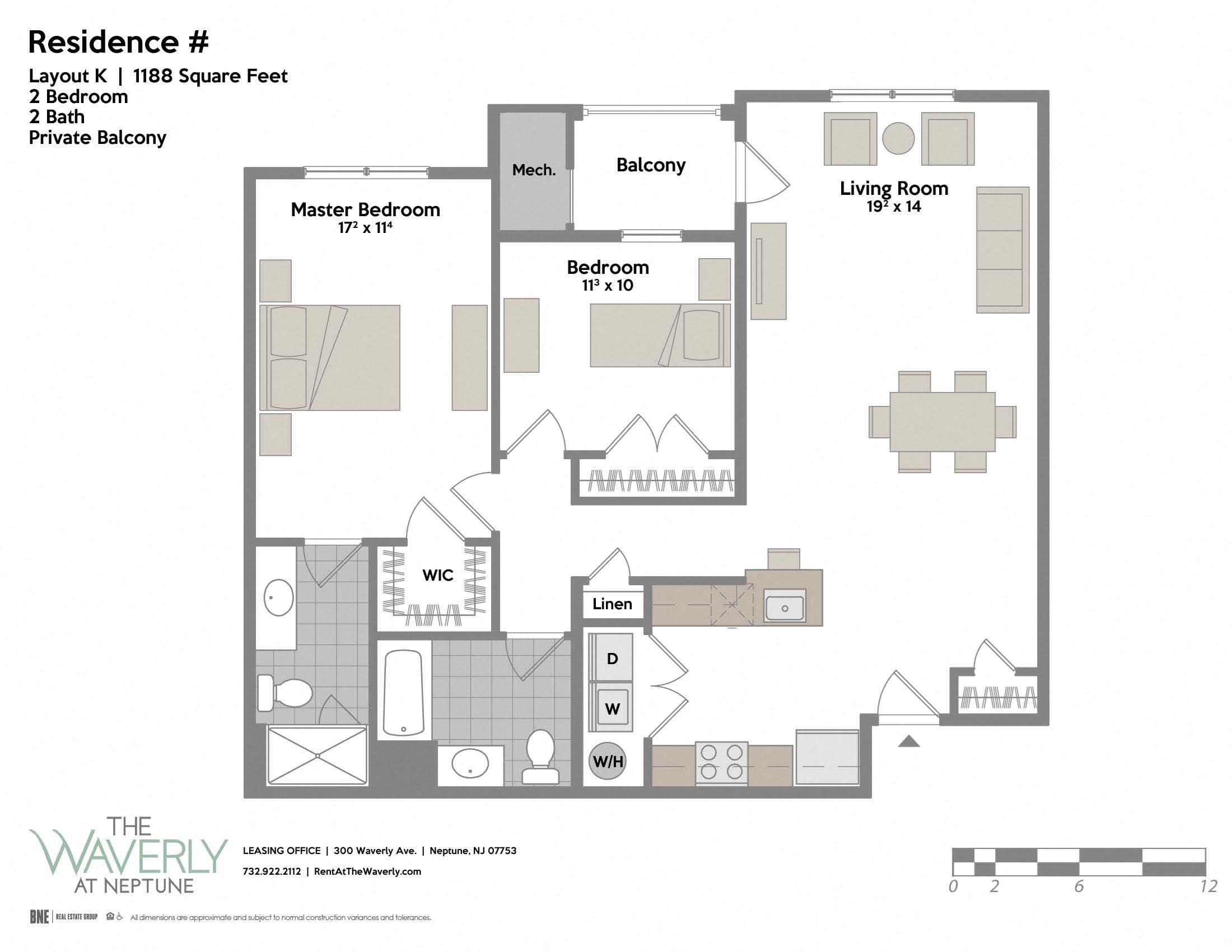 Layout K Floor Plan 8