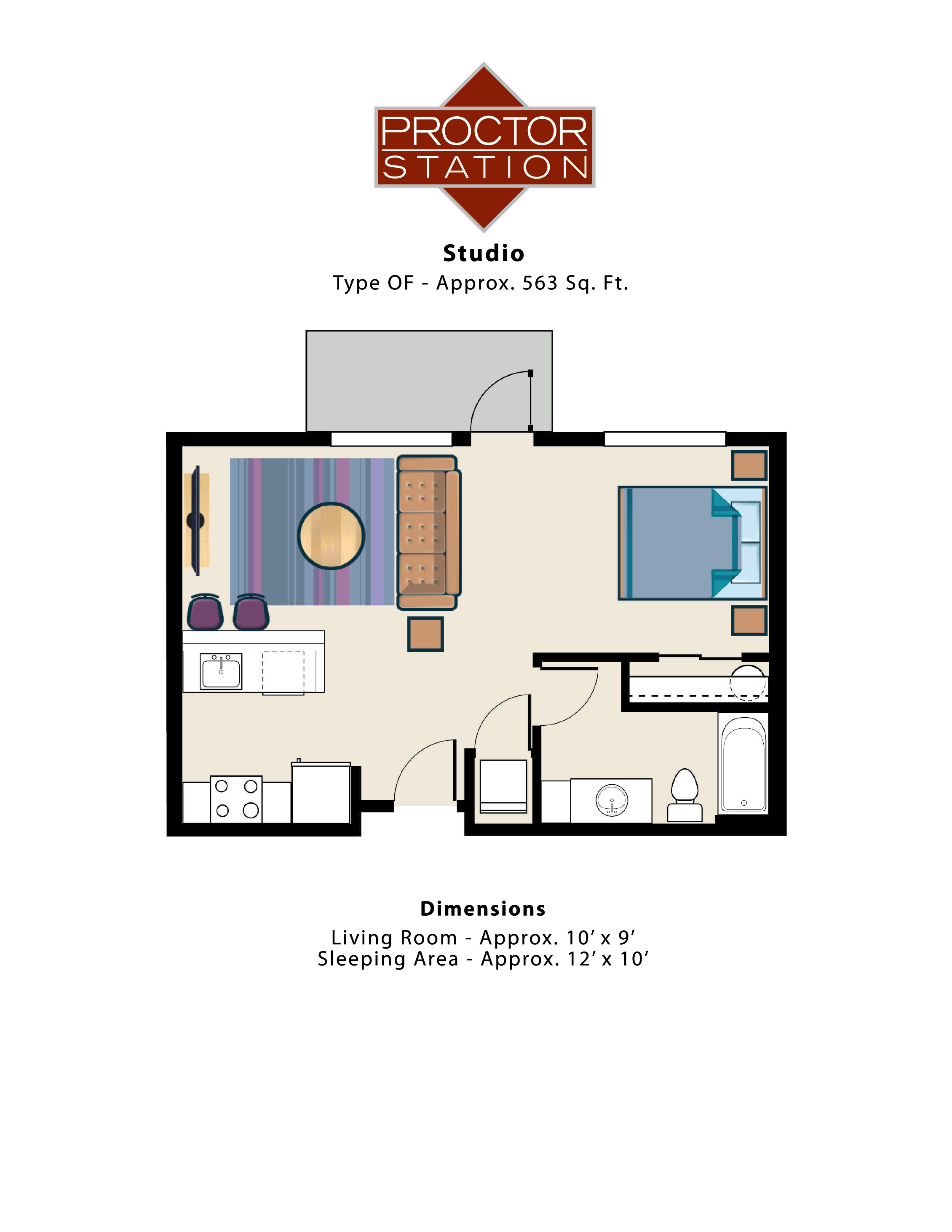 Proctor Station Apartments in WA