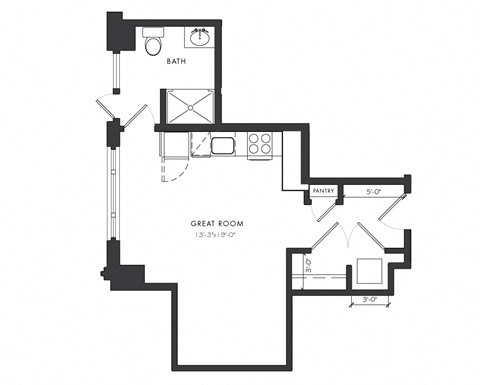 1530 Locust Street Studio-3 Beds Apartment for Rent - Photo Gallery 16