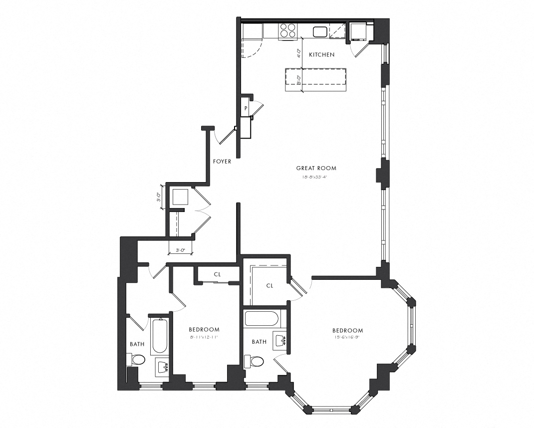 1530 Locust Street 1-3 Beds Apartment for Rent - Photo Gallery 24