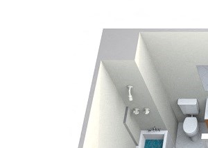 1 Bed 1 Bath Floor Plan 1 Bed 1 Bath Floor Plan at Horizon Shores Estates, Moorhead