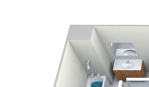 2 Bed 2 Bath Floor Plan 2 Bed 2 Bath Floor Plan at Horizon Shores Estates, Minnesota