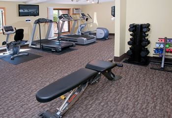 24-hour fitness center