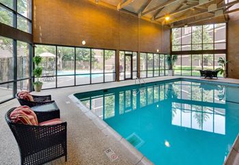 Heated indoor pool