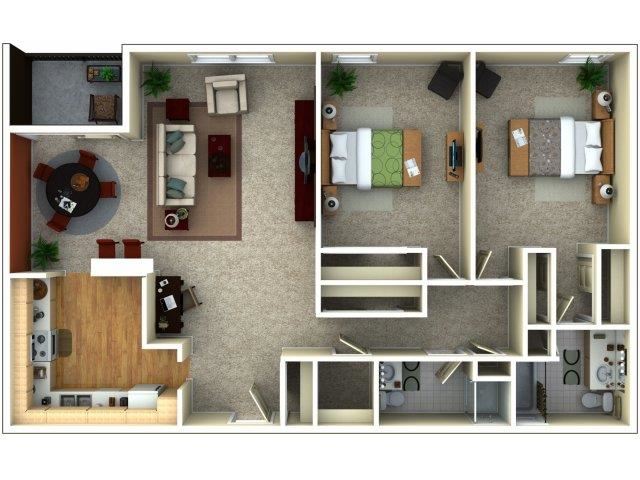 2 Bedroom