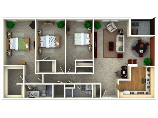 3 Bedroom