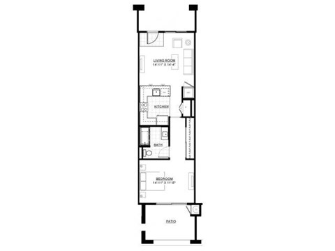 4914 Olive Street Studio-3 Beds Apartment, Home, Loft for Rent - Photo Gallery 26