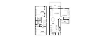 Three Bedroom Townhome B