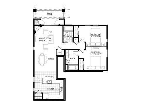 4914 Olive Street Studio-3 Beds Apartment, Home, Loft for Rent - Photo Gallery 30