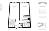 1 Bedroom, 1 Bath (B)