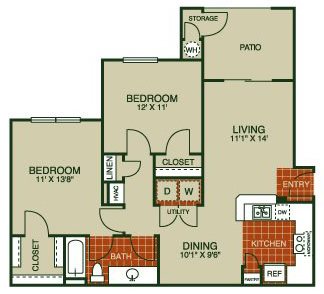 Bluebonnet Floor Plan 2