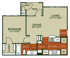 Buttercup Floor Plan 1