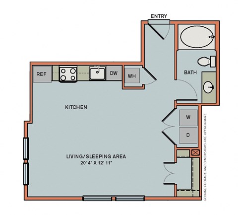 2-S1 Floorplan at The Can Plant Residences at Pearl