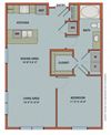 A2 Floorplan A2 Floorplan at The Can Plant Residences at Pearl